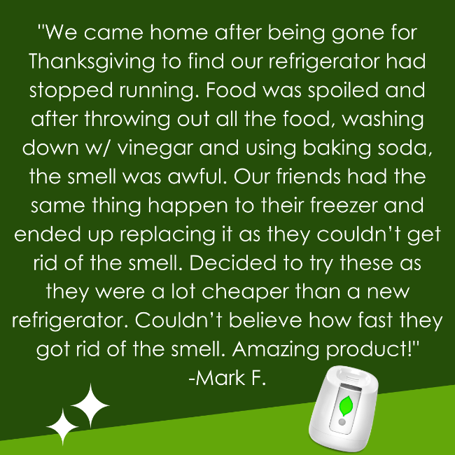 pureAir FRIDGE customer review