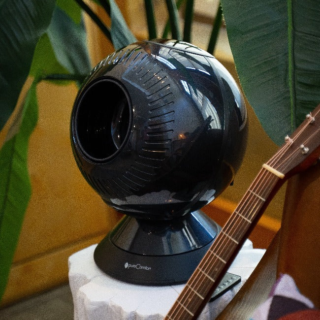 pureComfort YEAR-ROUND combines the best of both worlds - a powerful cooling fan and heater in one cool design!