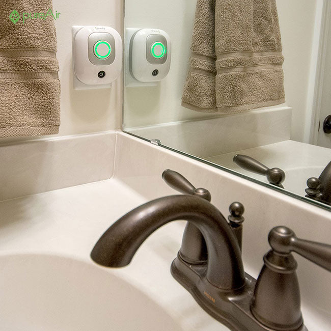 pureAir 50 Air Purification in bathroom