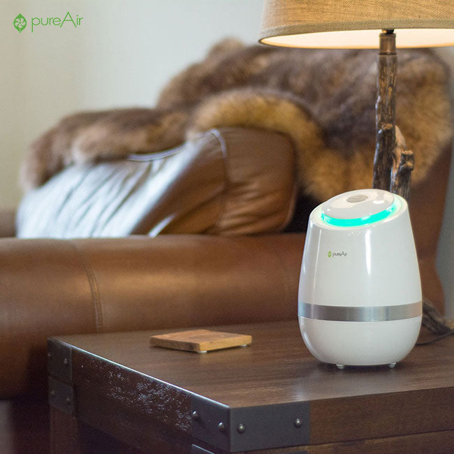 pureAir 500 air purifier design fits perfectly in every room