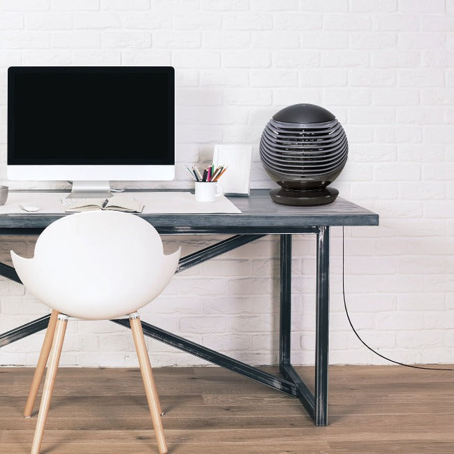 pureHeat WAVE oscillating heater on desk